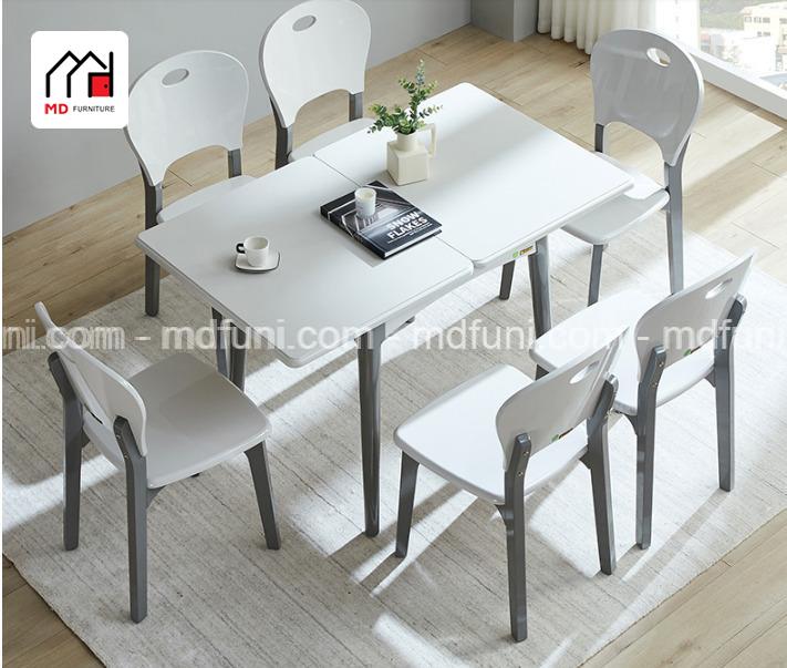 Bộ Bàn Ăn Thông Minh Gấp Siêu Gọn MD-1601# (kèm 4 ghế) 14 D16013