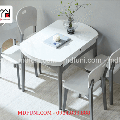 Bộ Bàn Ăn Thông Minh Mặt Đá Nhập Khẩu MD-620# (kèm 6 ghế) 20 D16035
