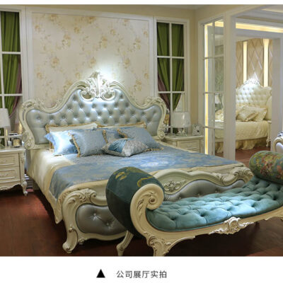 Giường ngủ đẹp tân cổ điển Châu Âu 8801X 25 O1CN01Vwoa001H9Vhvi0XlJ 919540715
