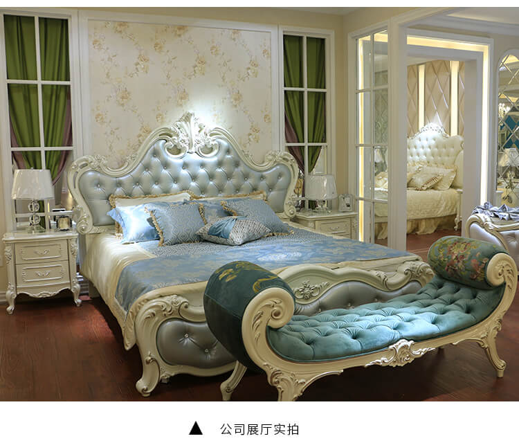 Giường ngủ đẹp tân cổ điển Châu Âu 8801X 16 O1CN01Vwoa001H9Vhvi0XlJ 919540715