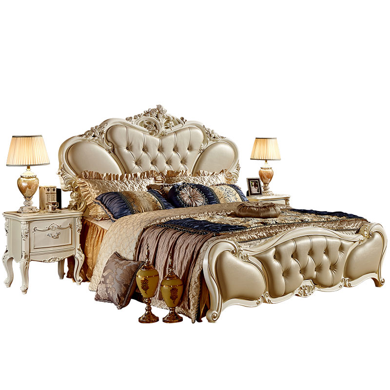 Giường ngủ đẹp tân cổ điển Châu Âu 8811X 6 O1CN01cqEDET1H9Vhp8rNCL 919540715