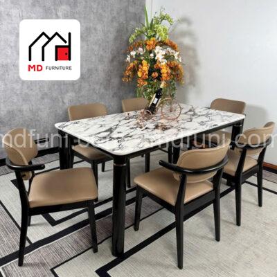 Bộ Bàn Ăn Nhập Khẩu Mặt Đá MDG-86#