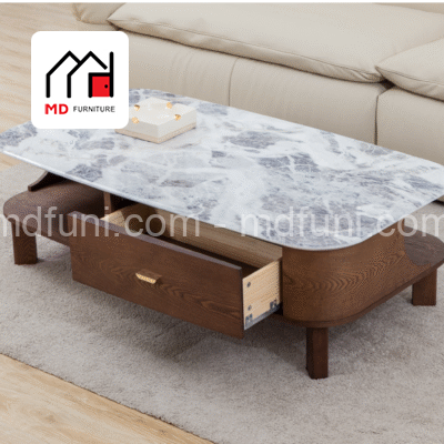 Bàn Trà Mặt Đá Nhập Khẩu MD-1013# 18 1013 3