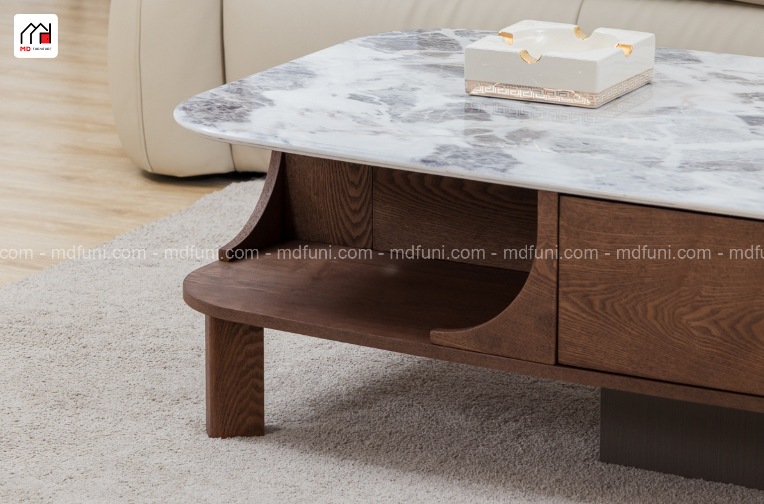 Bàn Trà Mặt Đá Nhập Khẩu MD-1013# 12 1013 4