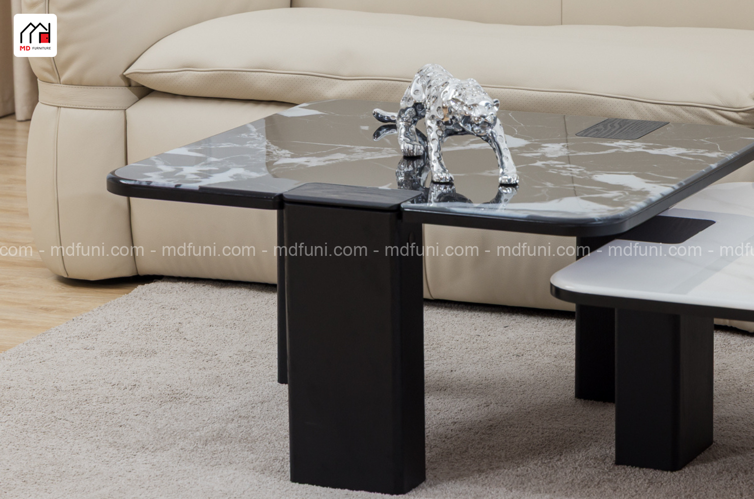 Bàn Trà Mặt Đá Hiện Đại MD-2195# 7 2195 2