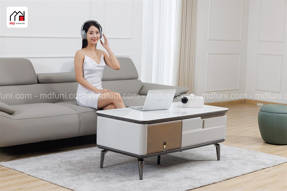 Bàn Trà Phòng Khách Đẹp 1m2 MD-94# 7 ban tra dep MD.94