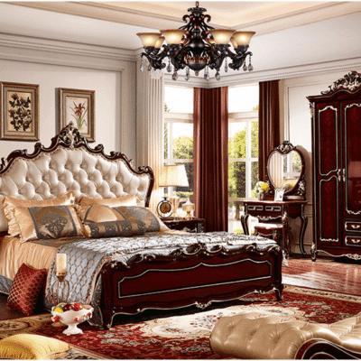 Giường ngủ tân cổ điển cao cấp G8826N 24 8826.5