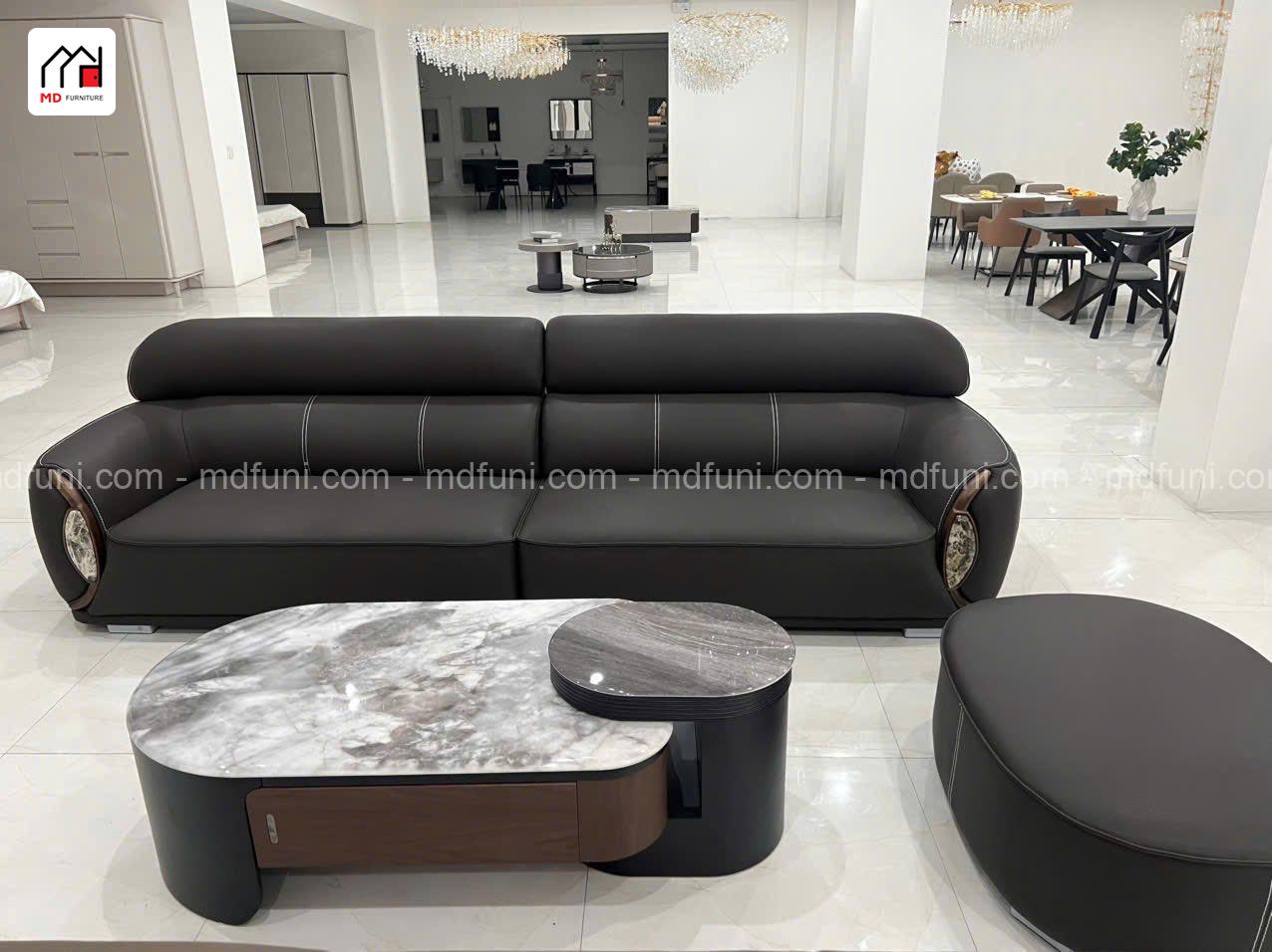 Sofa Văng Nhập Khẩu Bọc Da MD-9098# 6 9098