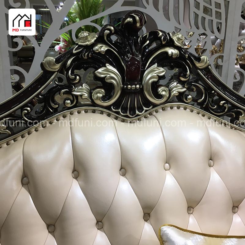 Sofa tân cổ điển da phong cách Pháp sang trọng SF-921# 22 921.4