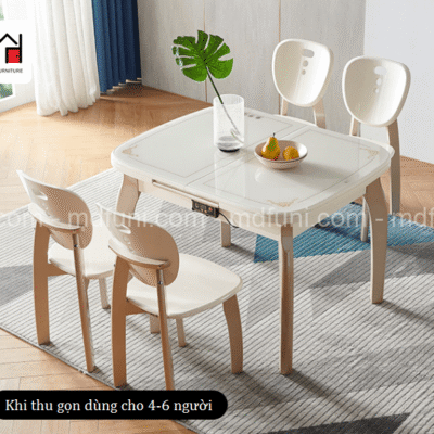 Bộ Bàn Ăn Bếp Từ Mở Rộng H7027# 26 BA7027.5