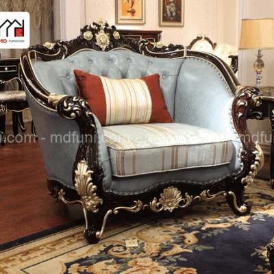 Bộ sofa da cao cấp phong cách tân cổ điển SF936N# 21 SF936.2
