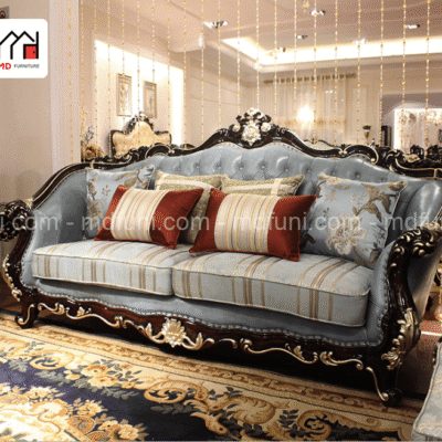 Bộ sofa da cao cấp phong cách tân cổ điển SF936N# 22 SF936.3