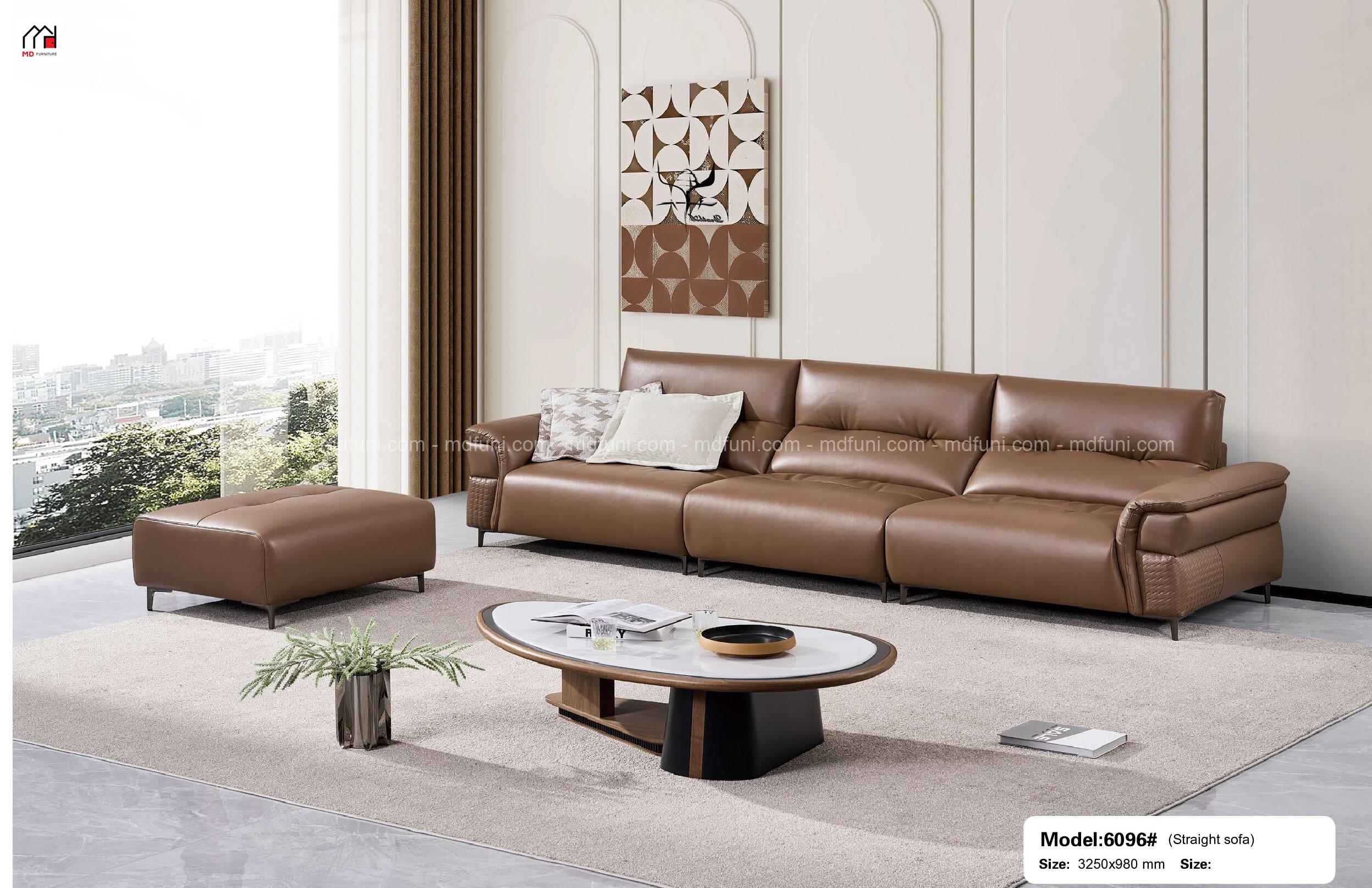 Sofa Văng Da Sinh Thái Nhập Khẩu MD-6096#