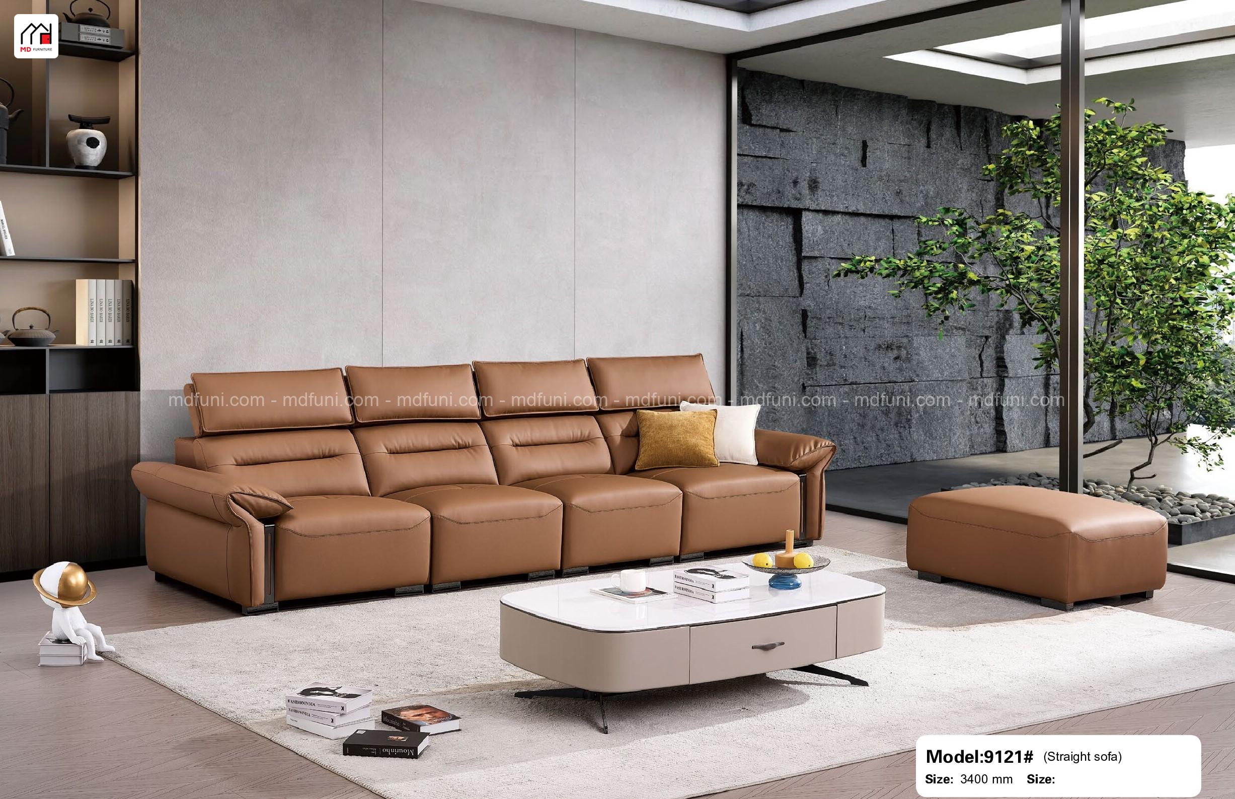 Sofa Văng Da Sinh Thái Nhập Khẩu MD-9121#
