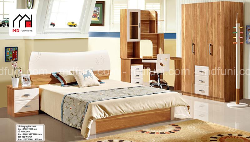 Bộ phòng ngủ trẻ em nhập khẩu 916# 3 W916
