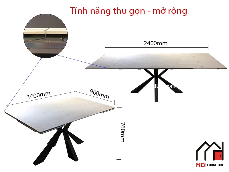 Bàn Ăn Thông Minh Mở Rộng T853# 20 ban an thong minh t853 5