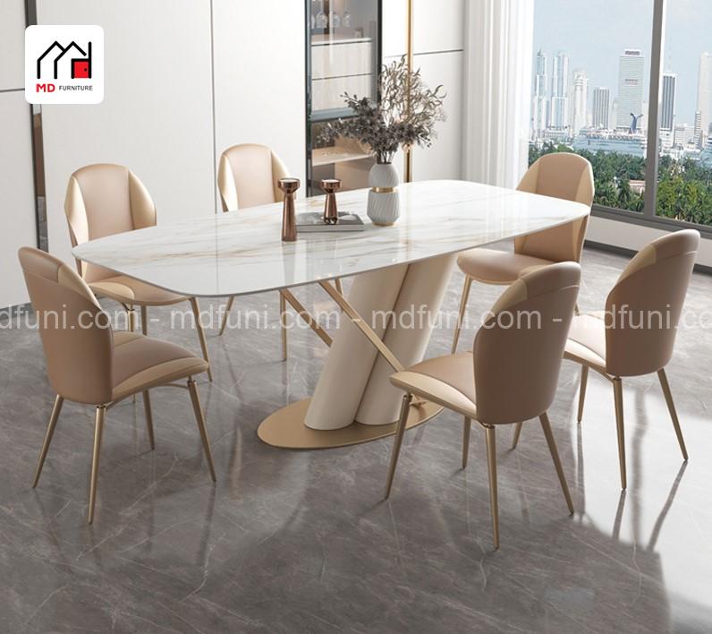 Bàn Ăn Mặt Đá Nhập Khẩu MD-636# 10 636.3