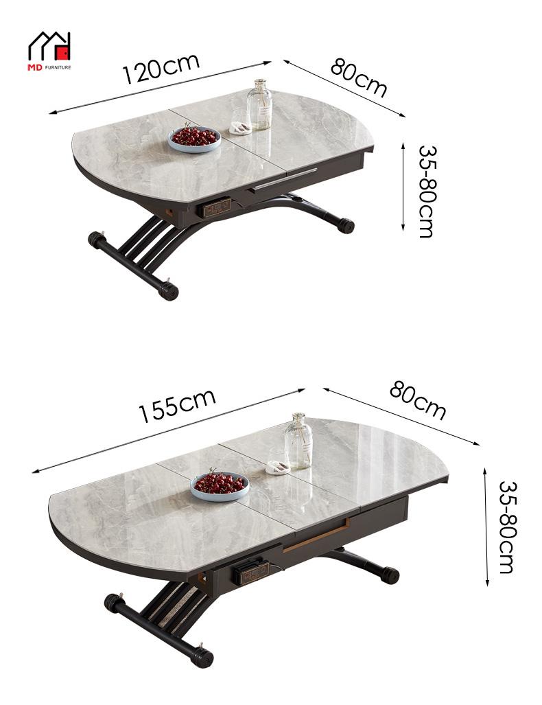 Bàn Ăn Nâng Hạ Có Bếp Từ MD-938# 16 938.1
