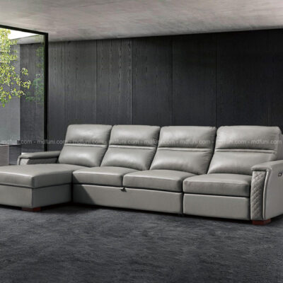 Sofa Bed Chỉnh Điện Bọc Da Bò Nhập Khẩu MD-761#