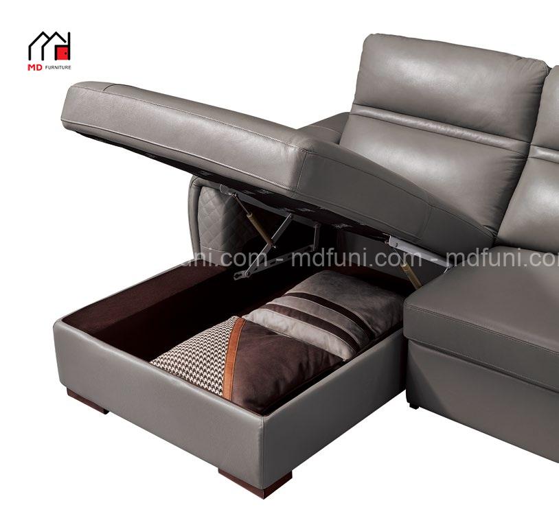 Sofa Bed Chỉnh Điện Bọc Da Bò Nhập Khẩu MD-761# 7 B761.2