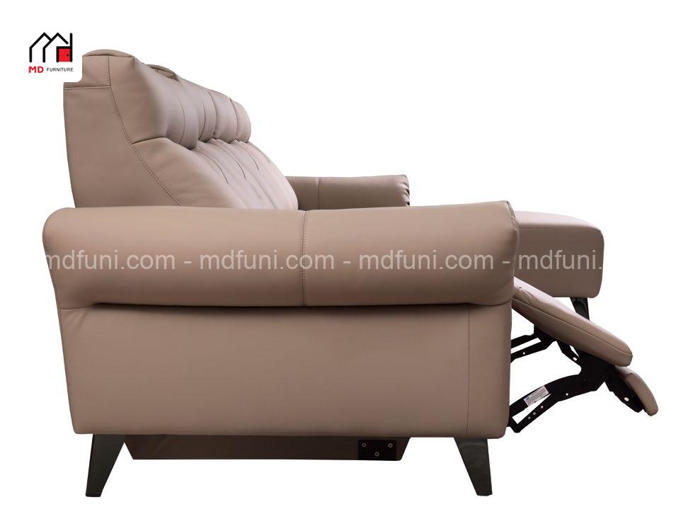 Sofa Góc L Nhập Khẩu Bọc Da Bò Ghế Thư Giãn Chỉnh Điện MD-8605# 4 C8605.1