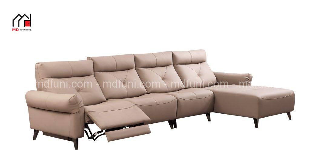 Sofa Góc L Nhập Khẩu Bọc Da Bò Ghế Thư Giãn Chỉnh Điện MD-8605# 5 C8605.2