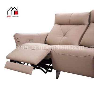 Sofa Góc L Nhập Khẩu Bọc Da Bò Ghế Thư Giãn Chỉnh Điện MD-8605# 7 C8605.4
