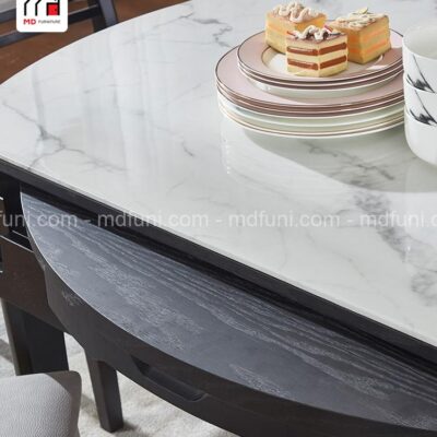 Bàn Ăn Thông Minh Bếp Từ Mở Rộng Thành Bàn Tròn DC8799# 27 DC8799.6