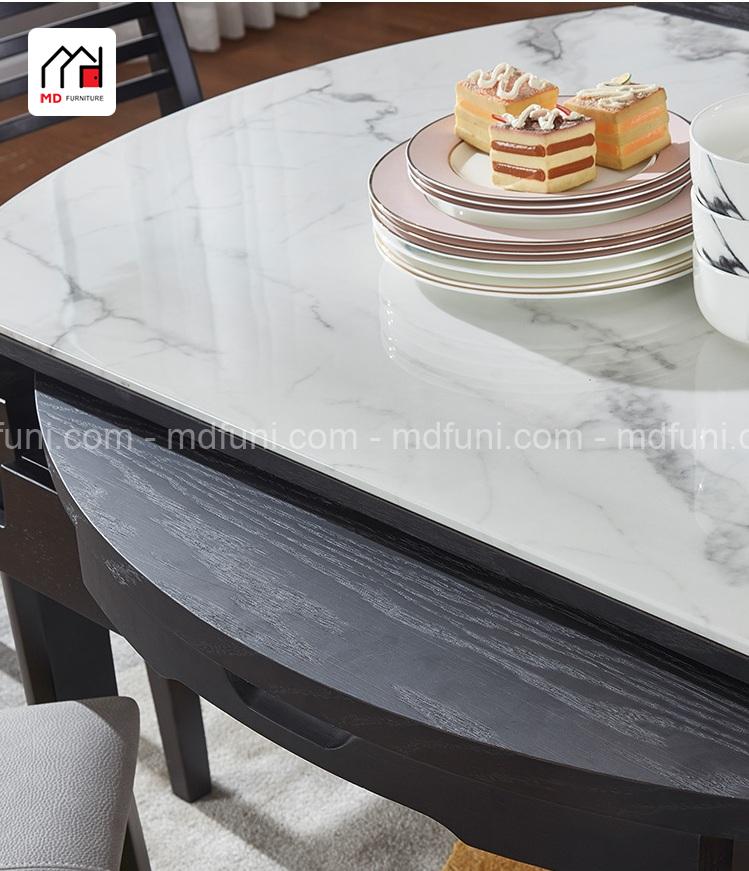 Bàn Ăn Thông Minh Bếp Từ Mở Rộng Thành Bàn Tròn DC8799# 17 DC8799.6