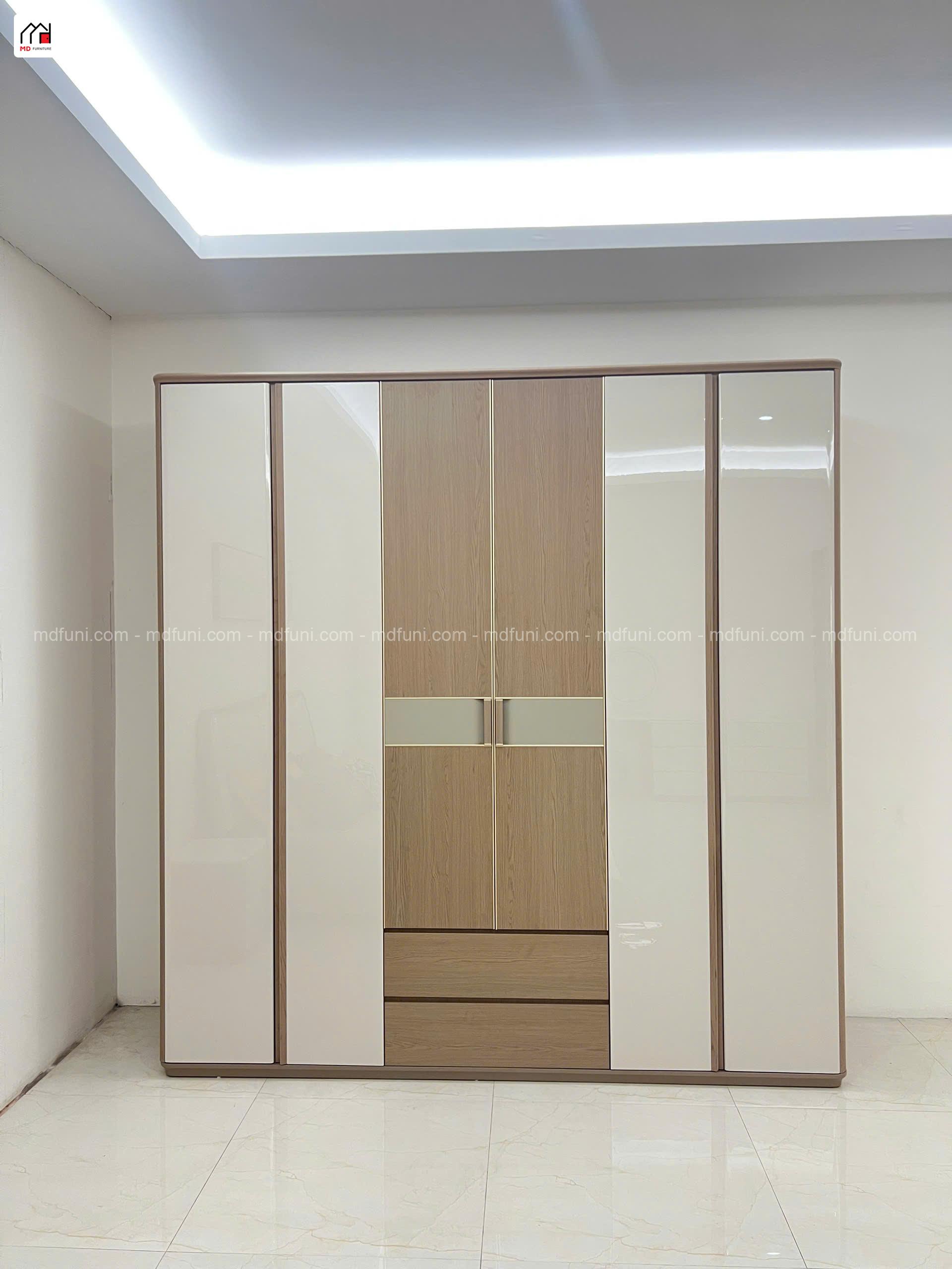Bộ Giường Tủ Nhập Khẩu Bàn Trang Điểm Hiện Đại MDK-87# 12 K86.7