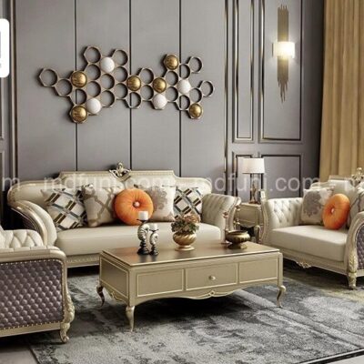 Bộ Sofa 123 Luxury Đẳng Cấp Sang Trọng MD-9807# 10 MD9807.1