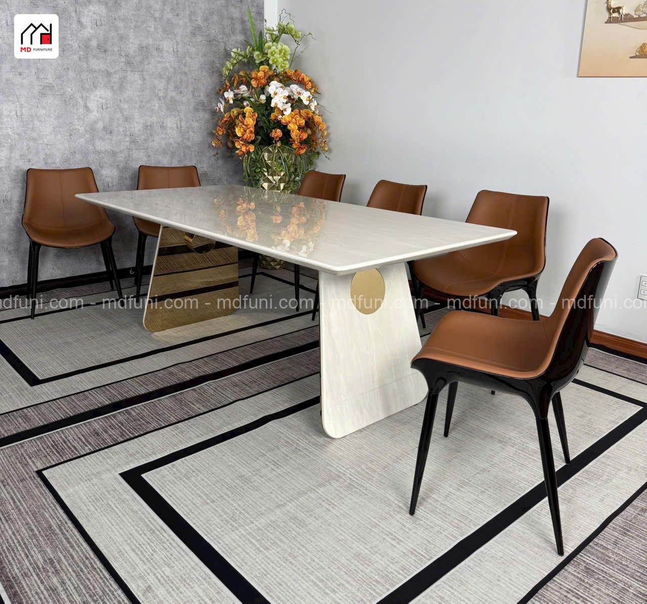 Bàn Ăn Cao Cấp Mặt Đá Nhập Khẩu MD-62# 7 z7046935742745 9b089e357e767132d455a34be2c94100