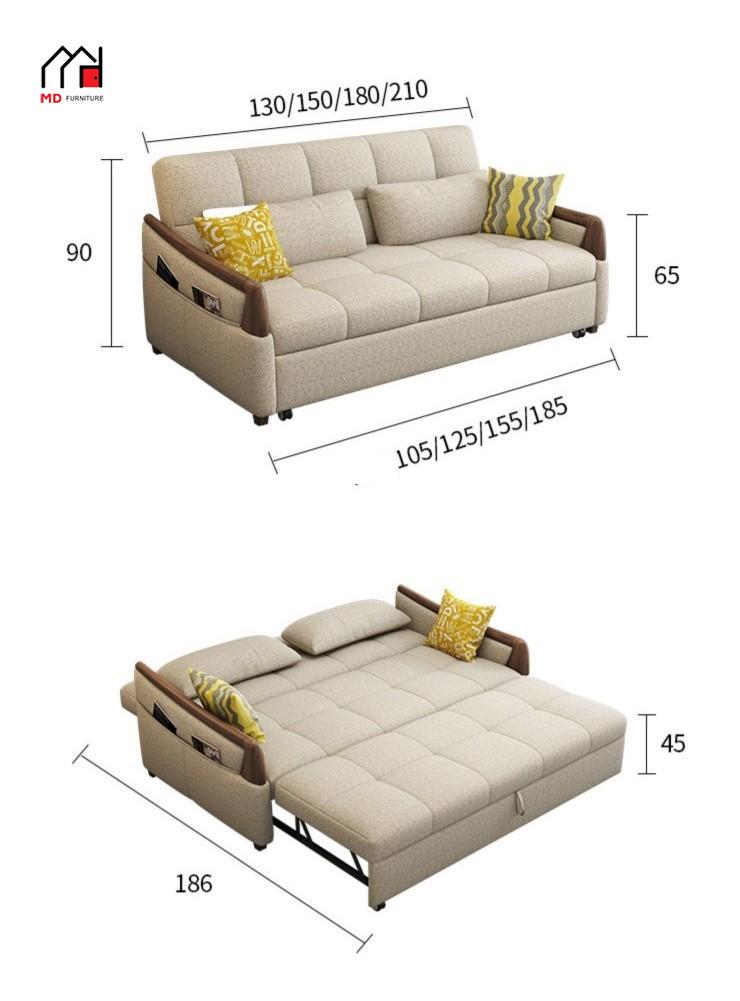 Sofa Giường Cao Cấp Nhập Khẩu MD-822# 16 822.5