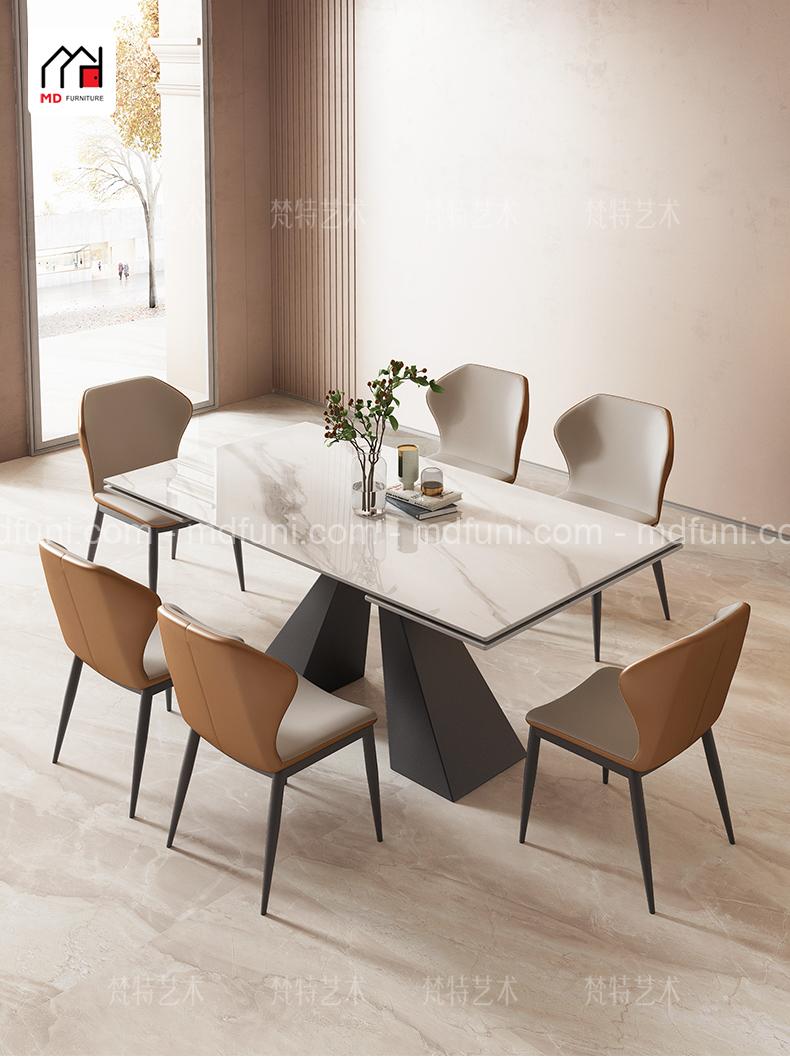 Bàn Ăn Thông Minh Mở Rộng Mặt Gốm CZ009# 9 1m4 mo ra 2m .5