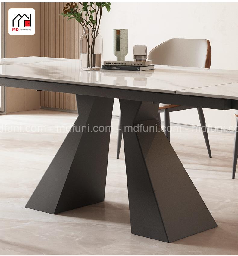 Bàn Ăn Thông Minh Mở Rộng Mặt Gốm CZ009# 12 1m4 mo ra 2m .9