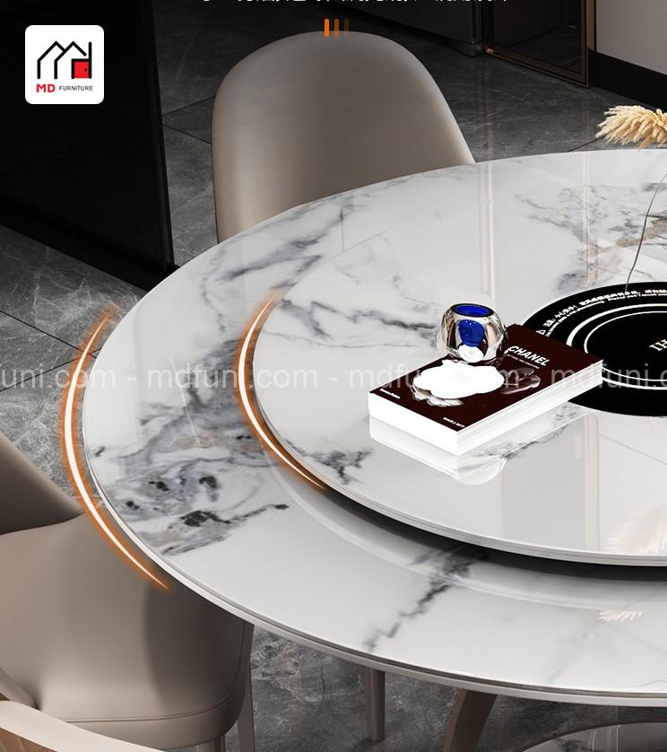 Bàn Ăn Thông Minh Có Bếp Từ CZ08# Mặt Đá Phiến Sang Trọng 11 CZ08.13