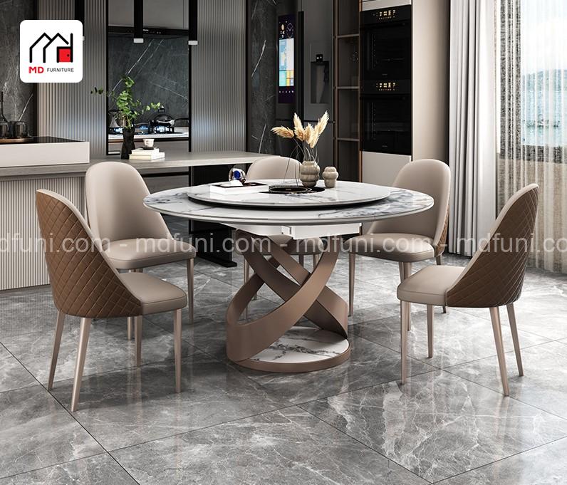 Bàn Ăn Thông Minh Có Bếp Từ CZ08# Mặt Đá Phiến Sang Trọng 10 CZ08.2