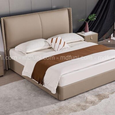 Giường Da Nhập Khẩu Hiện Đại MD-555#