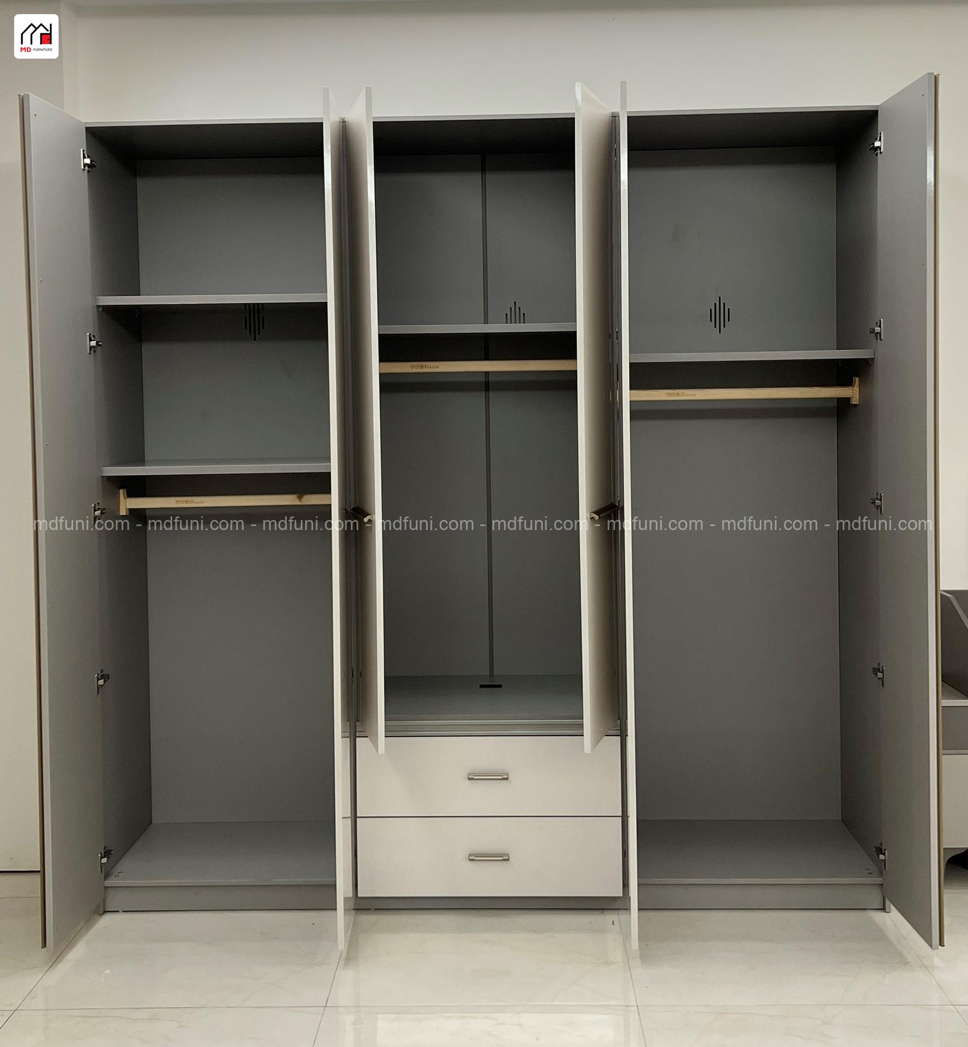 Combo Giường Tủ Nhập Khẩu Hiện Đại MD-266# 8 GT.E266.12