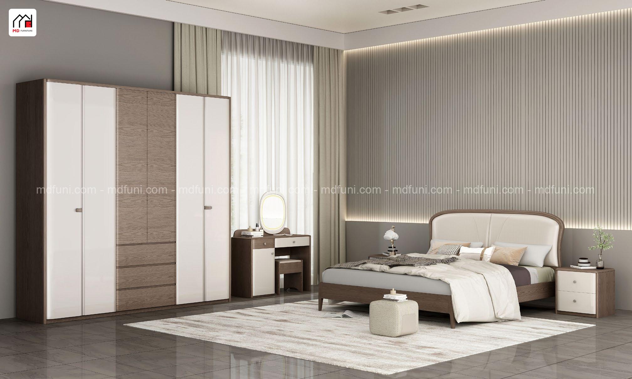 Combo Giường Tủ Nhập Khẩu MD-2566#