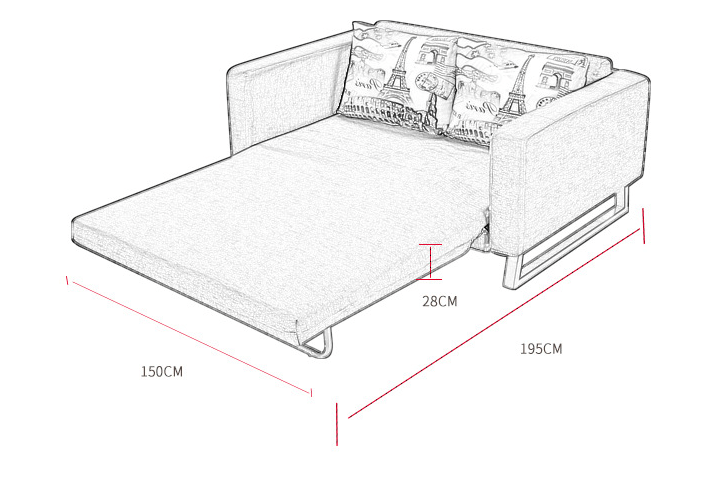 Sofa Giường Nhập Khẩu SFG-6062 28 SFG 6062.9