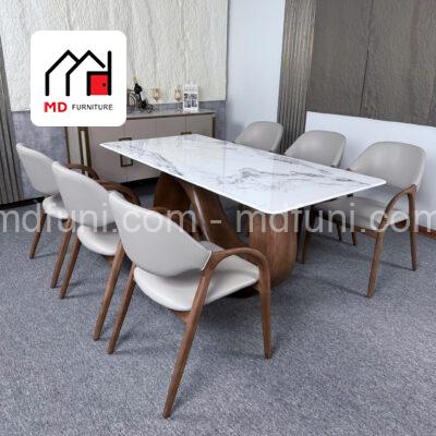 Ghế Ăn Nhập Khẩu Khung Gỗ Sồi Bọc Da MD-2511# 18 z7842533815335 109517cd83c4ea059d23b74da7b8856e