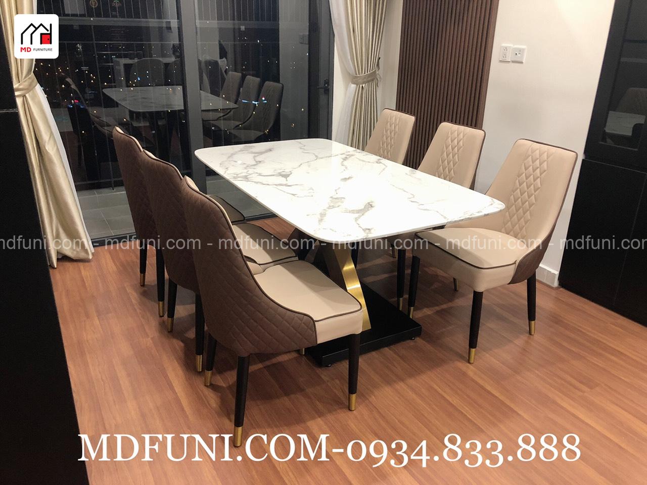 Bộ Bàn Ăn Mặt Đá Nhập Khẩu MD-999# 27 MD999...10