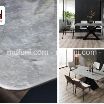 Bộ Bàn Ăn Mặt Đá Nhập Khẩu TT2011# Kèm 6 Ghế 15 Bàn ăn TT20111