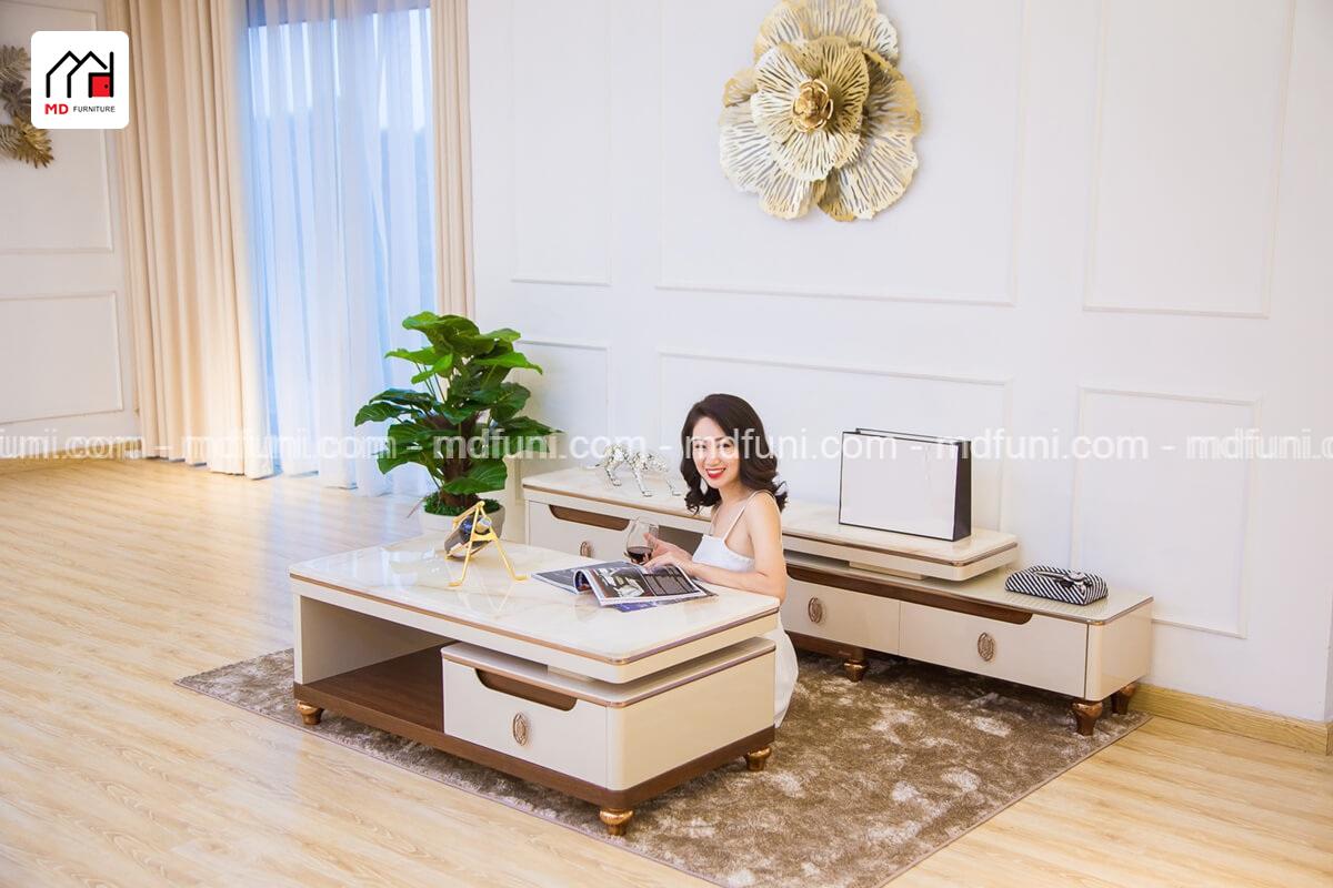 Bàn Trà Mặt Đá Nhập Khẩu H-16# 18 ban ke ma h14 1373
