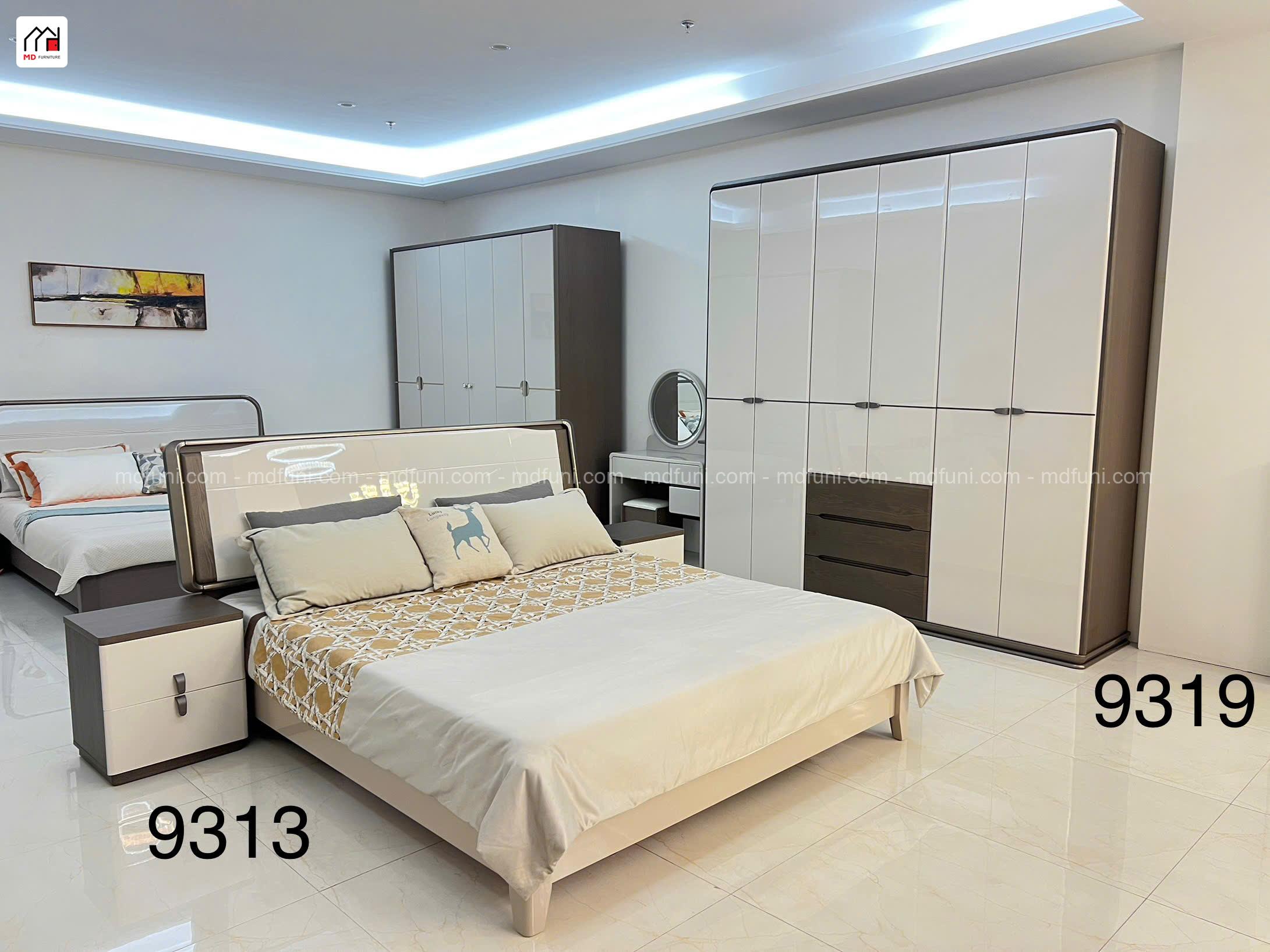 Combo Giường Tủ Nhập Khẩu Hiện Đại MD-9313# 15 9313.1 1