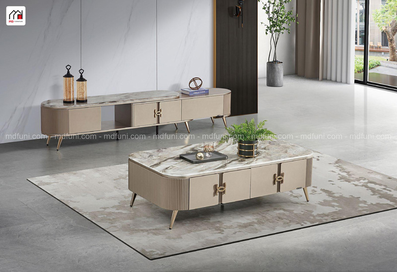 Bàn Trà Mặt Đá Đẹp MD-2322# 5 BT.MJ2322 1400