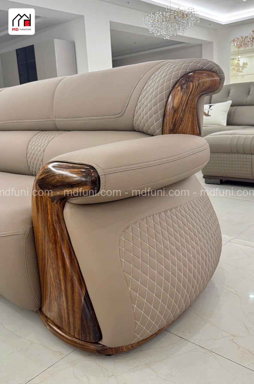 Sofa Gỗ Mun Nhập Khẩu MD-527# 14 527 3m58 7