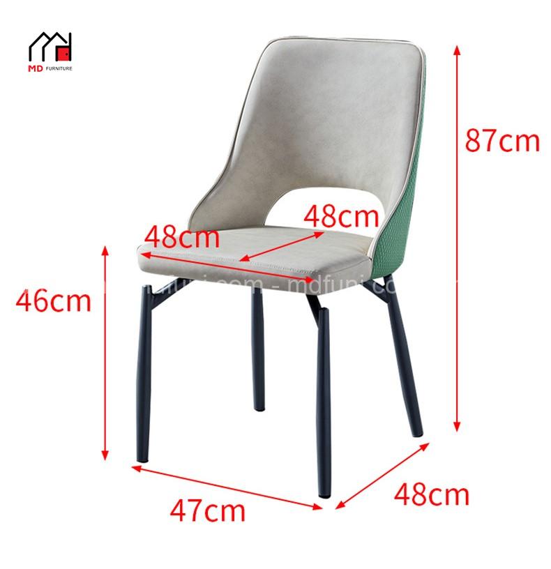Ghế Ăn Bọc Da Cao Cấp Wilson 10 160.10