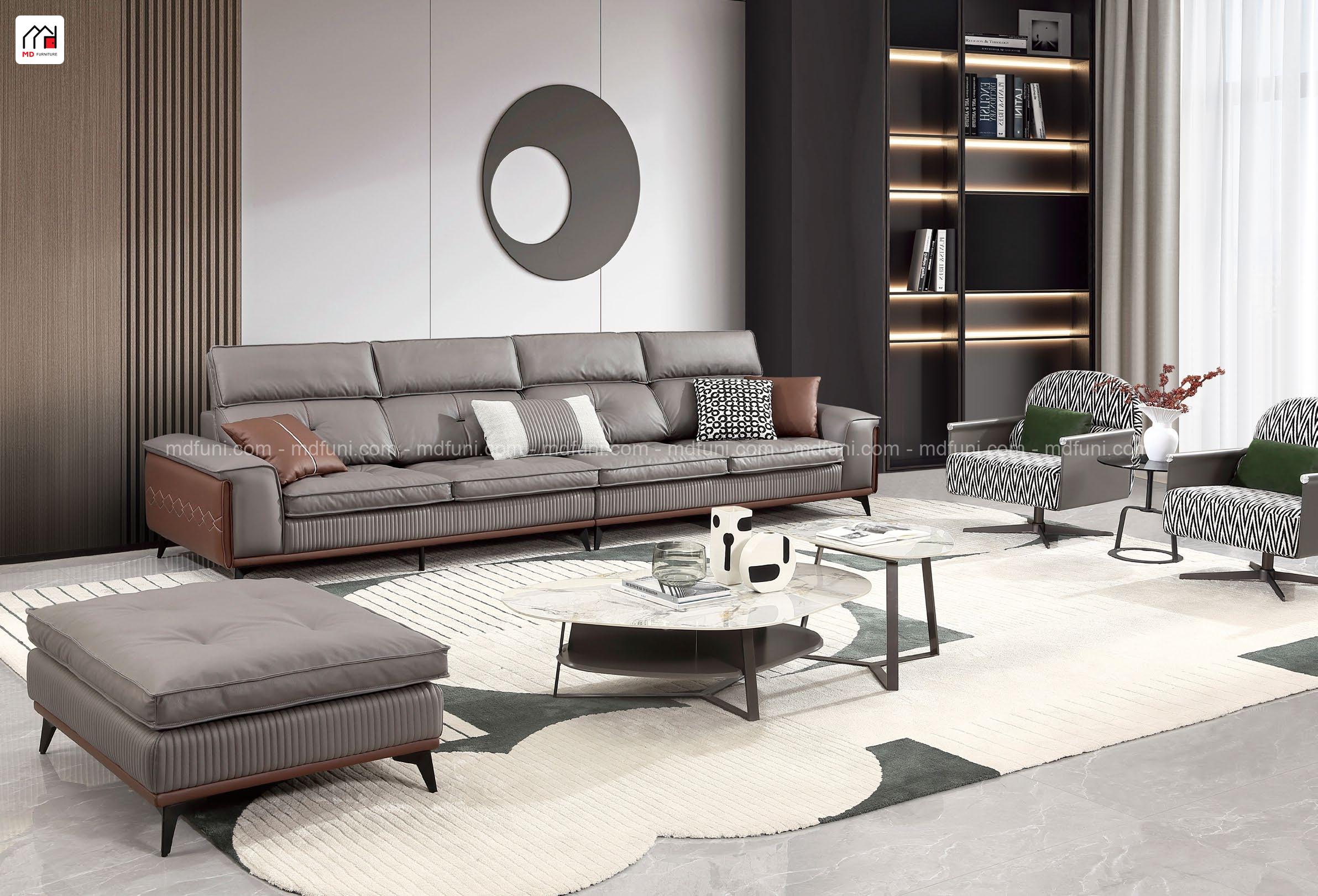 Sofa Văng Bọc Vải Giả Da Nhập Khẩu MD-359# 2 359